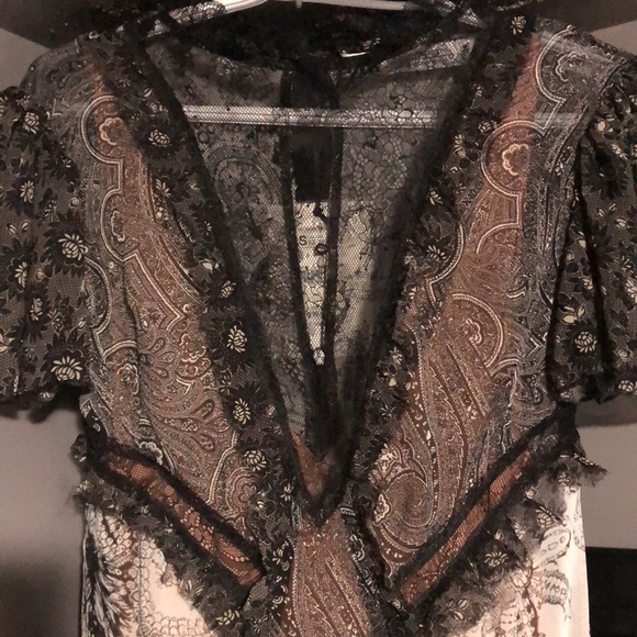 NWT!! ZARA Combined Lace Dress Limited Edition NWT RARE!!! Edwardian era style - Picture 6 of 16